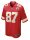 Travis Kelce #87 Nike Home Game Jersey( Eredeti mez)