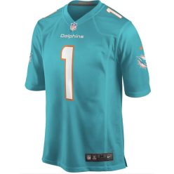   Tagovailoa  #1 Nike Home Game Jersey /Turbo Green (Hivatalos Mez)