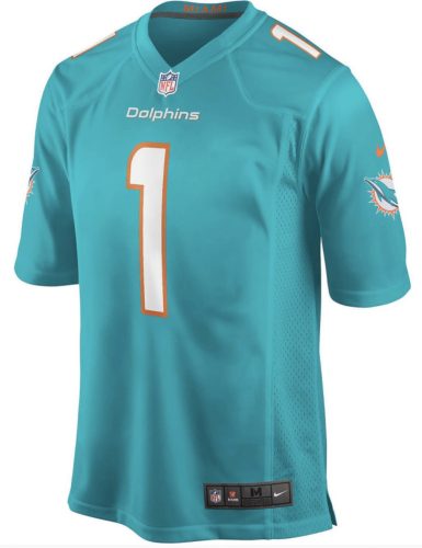 Tagovailoa  #1 Nike Home Game Jersey(Eredeti mez)/Turbo Green
