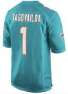Tagovailoa  #1 Nike Home Game Jersey /Turbo Green (Hivatalos Mez)