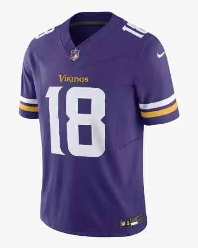 Justin Jefferson 18 - Nike Home Game Jersey (Hivatalos Mez)