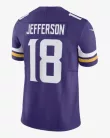 Justin Jefferson 18 - Nike Home Game Jersey (Hivatalos Mez)