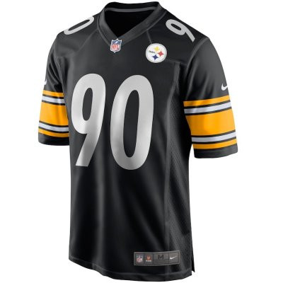 T.J. Watt #90 - Nike Home Game Jersey / Black (Hivatalos Mez)