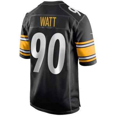 T.J. Watt #90 - Nike Home Game Jersey / Black (Hivatalos Mez)