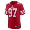 Nick Bosa 97- Nike Home Game Jersey / Piros
