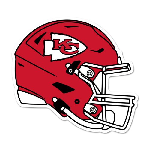 Kansas City Chiefs - Sisak alakú fali dekoráció