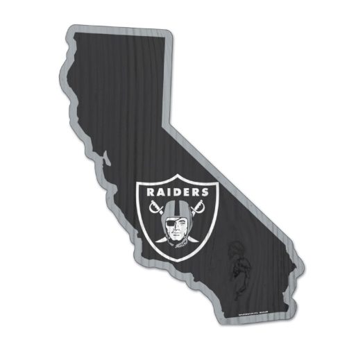 Las Vegas Raiders - Állam alakú falikép fából