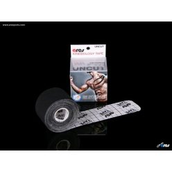 ARES Standard Kinesio Tape tapasz - FEKETE