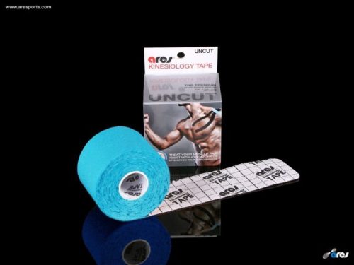 ARES Standard Kinesio Tape tapasz - KÉK