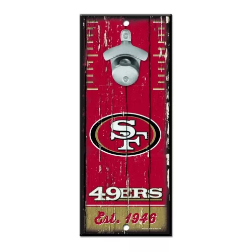 49ers - sörnyitó tábla/fából