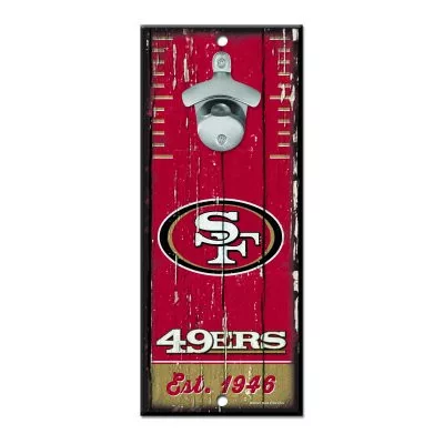 49ers - sörnyitó tábla/fából