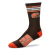 Browns - Stripe Deuce Socks