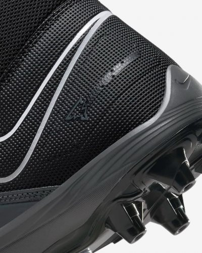 Nike Alpha Menace Varsity 3 amerikai foci cipő - Fekete/Szürke