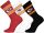 NFL Chiefs 3pk Crew Socks-Red/White/Black