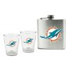 Dolphins fém flaska poharakkal (2db)