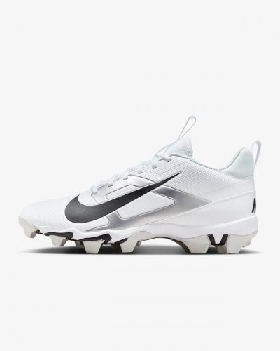 Nike Alpha Menace Shark 4 amerikai foci cipő - Fehér (OL/DL/LB/TE/FB)