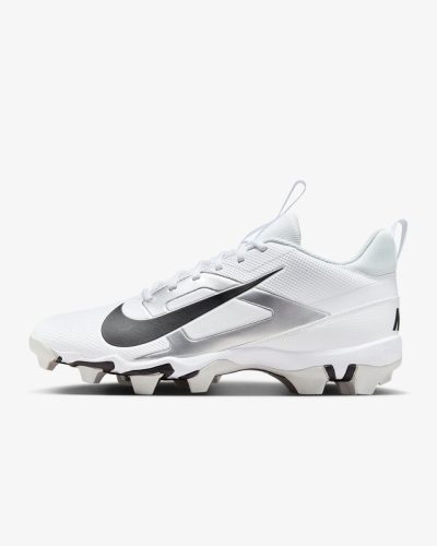 Nike Alpha Menace Shark 4 amerikai foci cipő - Fehér (OL/DL/LB/TE/FB)