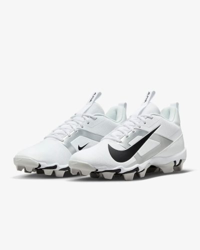 Nike Alpha Menace Shark 4 -White -  (OL/DL/LB/TE/FB)