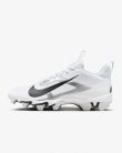 Nike Alpha Menace Shark 4 amerikai foci cipő - Fehér (OL/DL/LB/TE/FB)