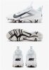Nike Alpha Menace Shark 4 -Fehér -  (OL/DL/LB/TE/FB)