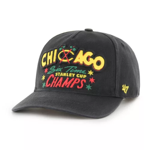Chicago Six Time Stanley Cup Champs 47 Hitch Snapback sapka