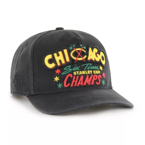 Chicago Six Time Stanley Cup Champs 47 Hitch Snapback sapka