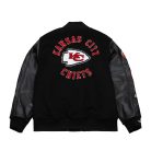 NFL BLACK OUT COLLECTION VARSITY JACKET - Mitchell & Ness - Kansas City Chiefs kabát