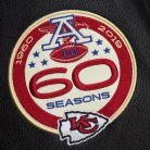 NFL BLACK OUT COLLECTION VARSITY JACKET - Mitchell & Ness - Kansas City Chiefs kabát