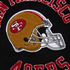 NFL BLACK OUT COLLECTION VARSITY JACKET - Mitchell & Ness - San Francisco 49ers kabát