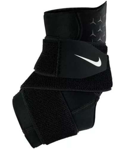 NIKE Pro Dri-Fit bokavédő, pánttal - FEKETE - M