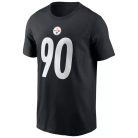 Pittsburgh Steelers - Watt#90 Name&Number - Mezhatású Póló