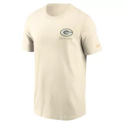   Green Bay Packers Nike Freestyle Club Crew Póló Natural white