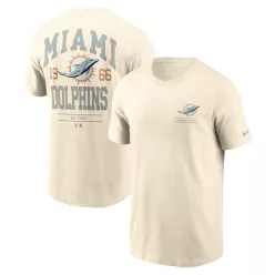 Miami Dolphins Nike Freestyle Club Crew Póló Natural white