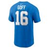 Jared Goff #16 - N&N Lions T-shirt