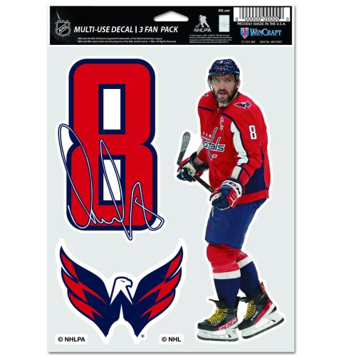 NHL Multi Use 3 Fan Pack Matrica (választható csapat)