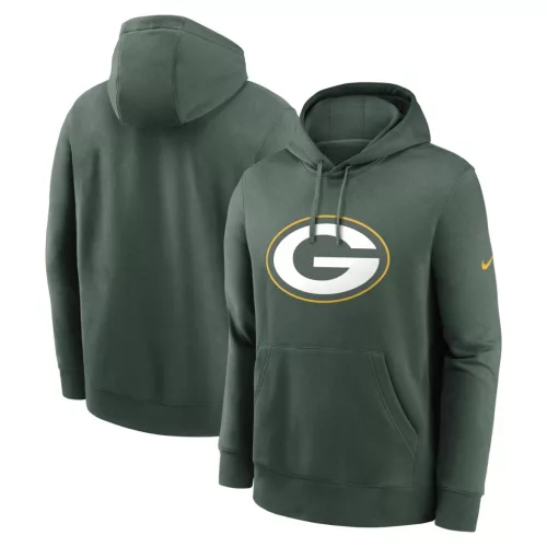 Green Bay Packers - Nike Club Logo Hoodie kapucnis pulóver L
