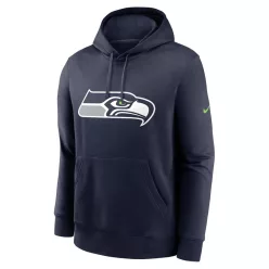 Seattle Seahawks Nike Club Logo Hoodie kapucnis pulóver