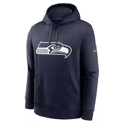 Seattle Seahawks Nike Club Logo Hoodie kapucnis pulóver