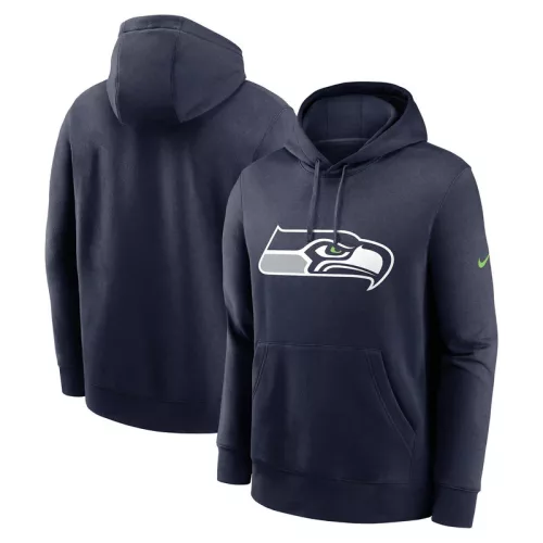 Seattle Seahawks Nike Club Logo Hoodie kapucnis pulóver