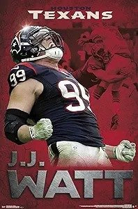 Houston Texans J.J. Watt Poszter