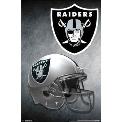 Las Vegas Raiders Helmet Poszter