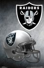 Las Vegas Raiders Helmet Poszter