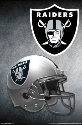 Las Vegas Raiders Helmet Poszter
