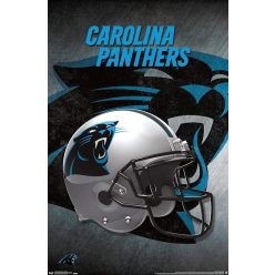 Carolina Panthers Helmet Poszter
