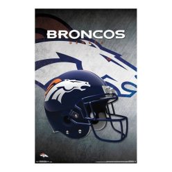 Denver Broncos Helmet Poszter