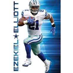 Dallas Cowboys Ezekiel Elliott Poszter 16