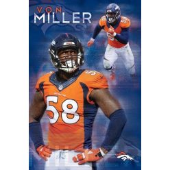 Denver Broncos Von Miller Poszter