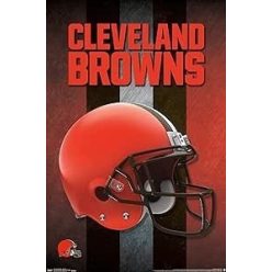 Cleveland Browns Helmet Poszter