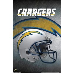 Los Angeles Chargers Helmet Poszter