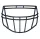 Riddell S2BDC-HS4 sisakrács
